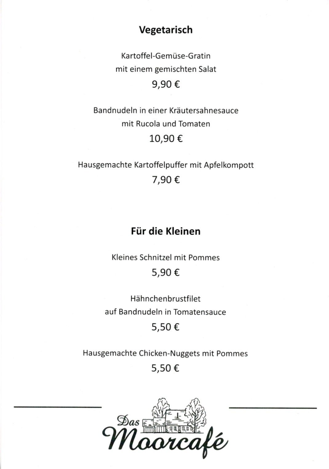 Willkommen | Das Moorcafè